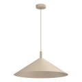 Lámpara colgante con cable ANEGA 1xGX53/15W/230V, Ø 50 cm, beige