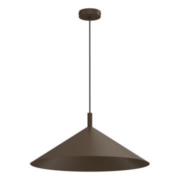 Lámpara colgante con cable ANEGA 1xGX53/15W/230V Ø 50 cm marrón