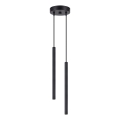 Lámpara colgante con cable ARCHE 2xG9/8W/230V negra