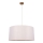 Lámpara colgante con cable BENITA 1xE27/40W/230V crema/roble