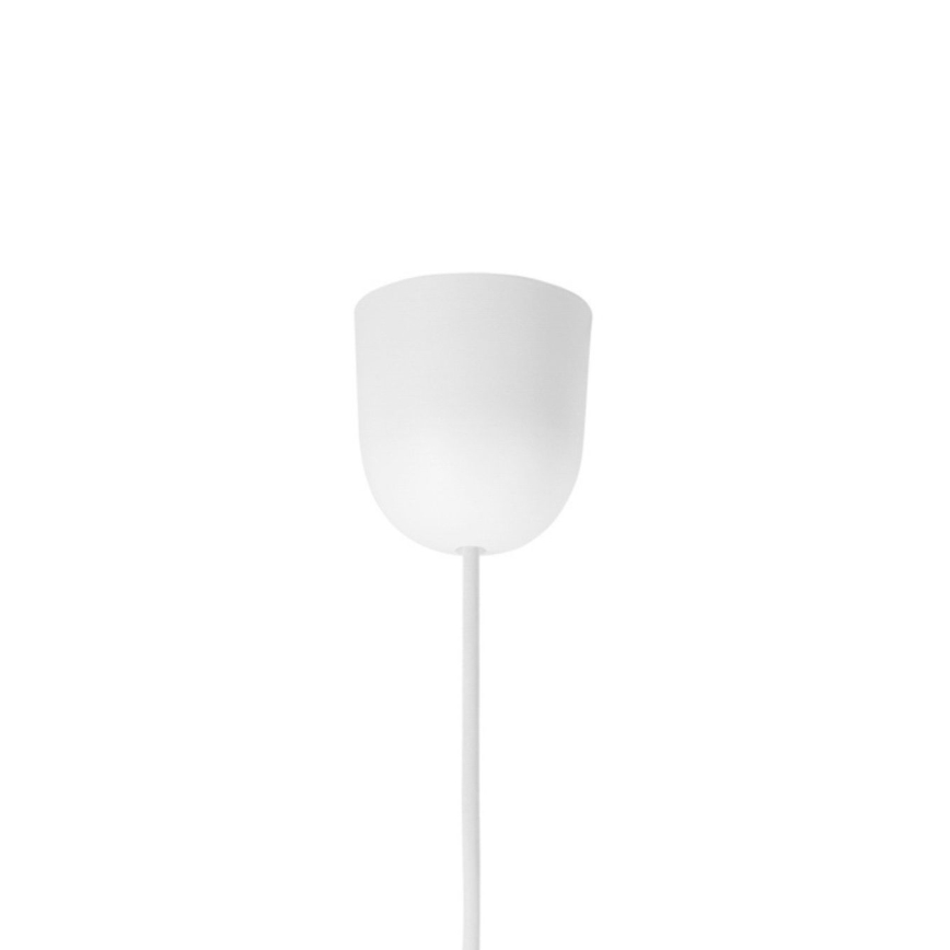 Lámpara colgante con cable BOHO 1xE27/60W/230V diámetro 20 cm blanco/yute
