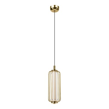 Lámpara colgante con cable BONNIE LED/15W/230V 3000K dorada