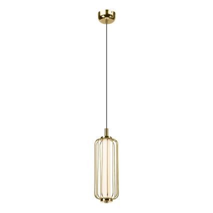 Lámpara colgante con cable BONNIE LED/15W/230V 3000K dorada