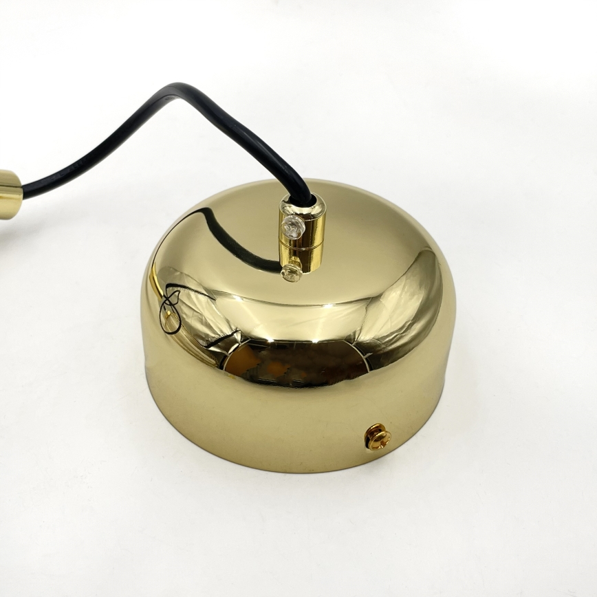 Lámpara colgante con cable BONNIE LED/15W/230V 3000K dorada