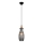 Lámpara colgante con cable BOTTLE 1xE14/4W/230V color ahumado