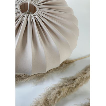 Lámpara colgante con cable CAFEE 1xE27/40W/230V Ø 66 cm beige