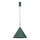 Lámpara colgante con cable CAPITAL 1xGX53/15W/230V diámetro 32 cm verde