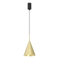 Lámpara colgante con cable CAPITAL 1xGX53/15W/230V, Ø 17 cm, acabado dorado
