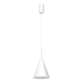 Lámpara colgante con cable CAPITAL 1xGX53/15W/230V Ø 17 cm blanca