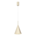 Lámpara colgante con cable CAPITAL 1xGX53/15W/230V Ø 17 cm crema