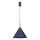 Lámpara colgante con cable CAPITAL 1xGX53/15W/230V Ø 32 cm azul