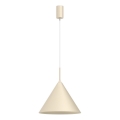 Lámpara colgante con cable CAPITAL 1xGX53/15W/230V Ø 32 cm color crema