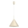 Lámpara colgante con cable CAPITAL 1xGX53/15W/230V Ø 32 cm color crema