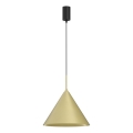 Lámpara colgante con cable CAPITAL 1xGX53/15W/230V Ø 32 cm en acabado dorado
