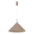 Lámpara colgante con cable CAPITAL 1xGX53/15W/230V Ø 46 cm beige