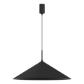 Lámpara colgante con cable CAPITAL 1xGX53/15W/230V Ø 60 cm negra