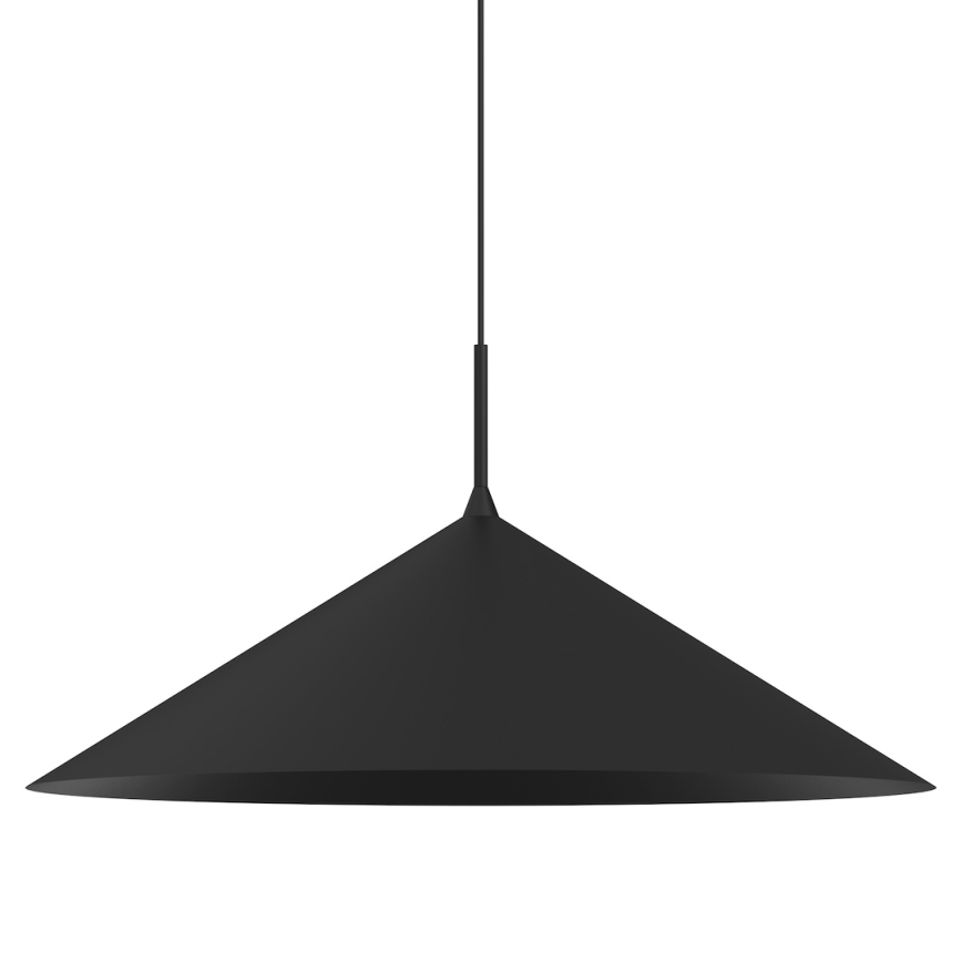 Lámpara colgante con cable CAPITAL 1xGX53/15W/230V Ø 60 cm negra
