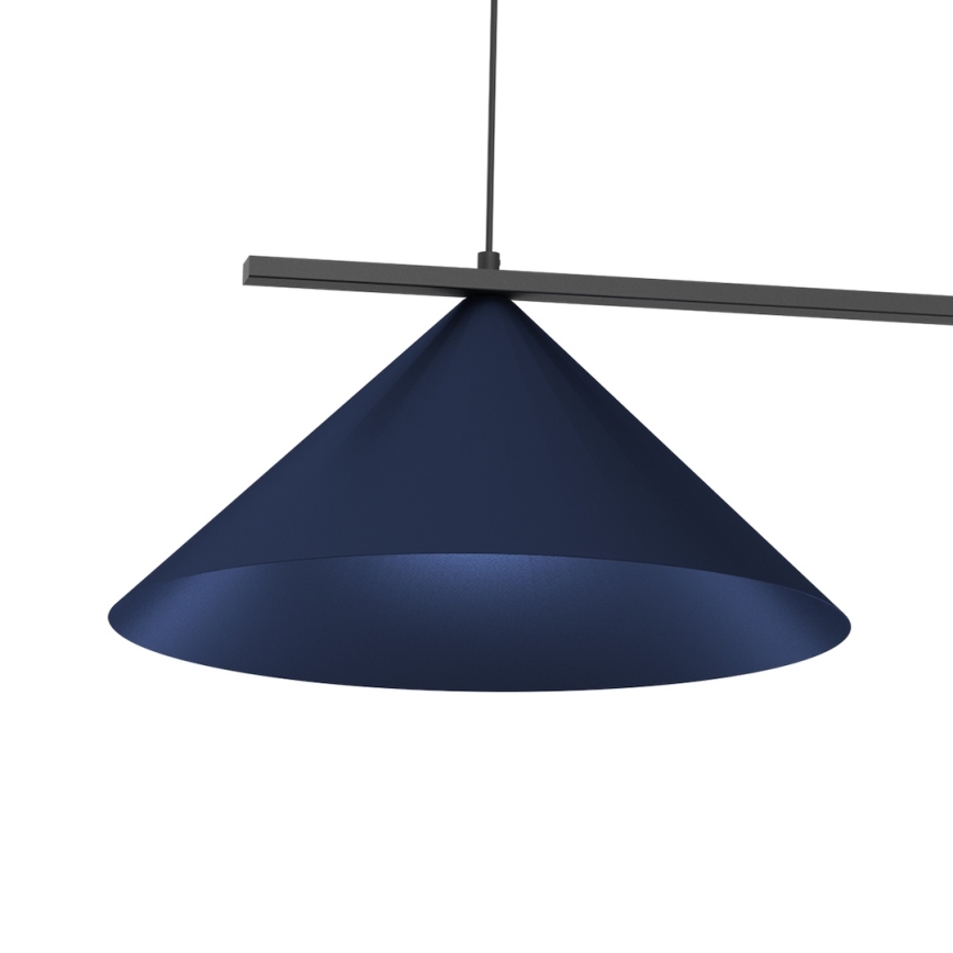 Lámpara colgante con cable CAPITAL 2xGX53/15W/230V azul