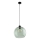 Lámpara colgante con cable CUBUS 1xE27/15W/230V negra/verde ahumado