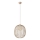 Lámpara colgante con cable DESTELLO 1xE27/15W/230V diámetro 33 cm beige
