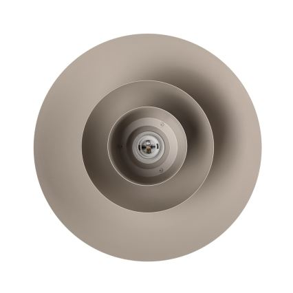 Lámpara colgante con cable FERRO 1xE27/15W/230V gris