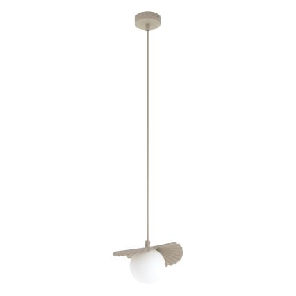 Lámpara colgante con cable FLORA 1xG9/8W/230V beige