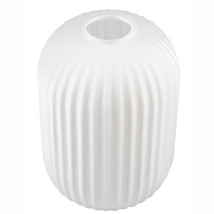 Lámpara colgante con cable HECTOR 1xE27/15W/230V blanco/latón Ø 14 cm