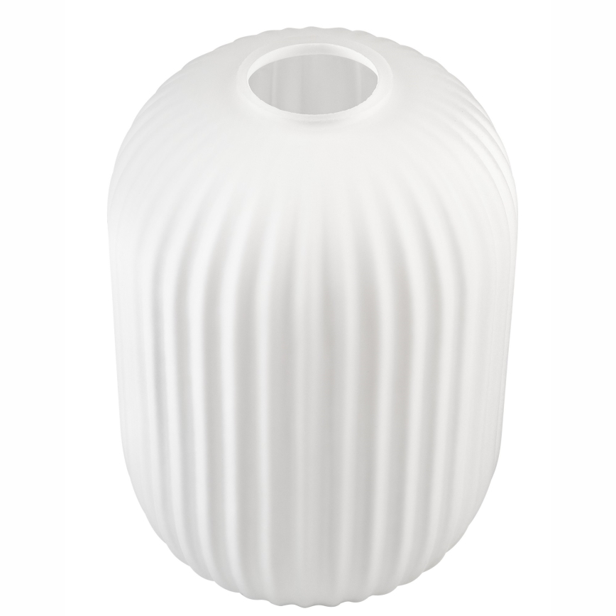 Lámpara colgante con cable HECTOR 1xE27/15W/230V blanco/latón Ø 14 cm