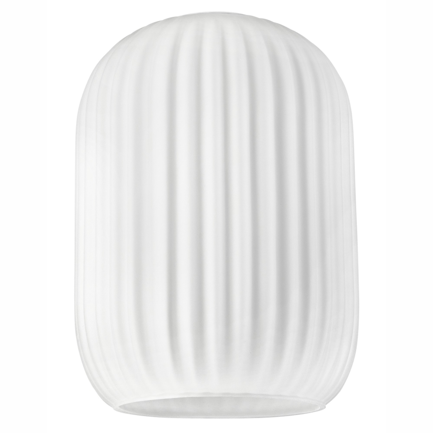 Lámpara colgante con cable HECTOR 1xE27/15W/230V blanco/latón Ø 14 cm