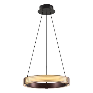 Lámpara colgante con cable JESI LED/2W/230V 3000K marrón