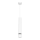 Lámpara colgante con cable JOKER 1xGU10/25W/230V blanca/cromado brillante