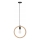 Lámpara colgante con cable KOLO 1xE27/40W/230V beige/negro