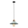 Lámpara colgante con cable MANAVGAT 1xE27/40W/230V azul/marrón
