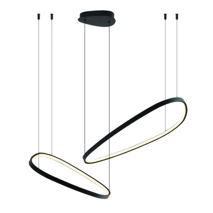 Lámpara colgante con cable MICHELLE LED/48W/230V 4000K, negra