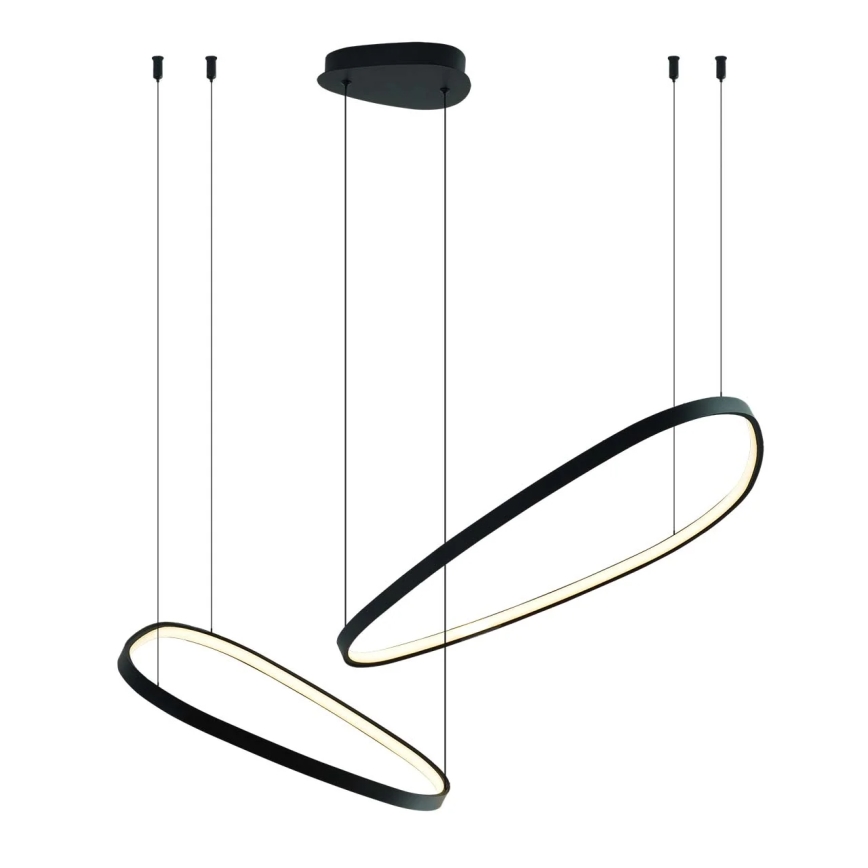 Lámpara colgante con cable MICHELLE LED/48W/230V 4000K, negra