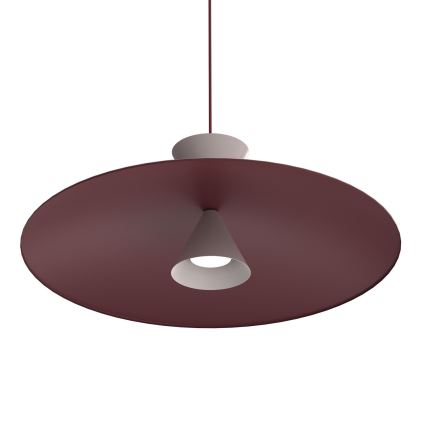 Lámpara colgante con cable MISTIC 1xGX53/15W/230V burdeos