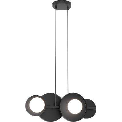 Lámpara colgante con cable MODEL 4xG9/8W/230V, negra