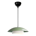 Lámpara colgante con cable MOONLIGH 1xE27/40W/230V verde