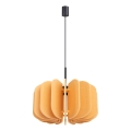 Lámpara colgante con cable MULA 1xE27/15W/230V, diámetro 45 cm, color amarillo