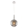 Lámpara colgante con cable MUSCAT 1xE14/40W/230V ahumado