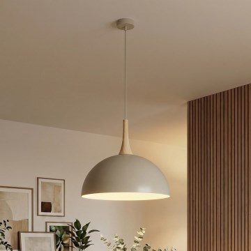 Lámpara colgante con cable NAUTICA 1xGX53/12W/230V beige
