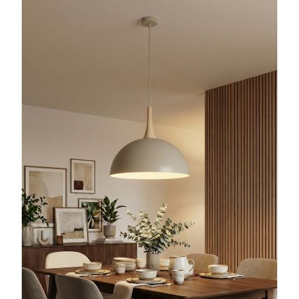 Lámpara colgante con cable NAUTICA 1xGX53/12W/230V beige