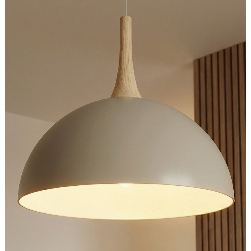 Lámpara colgante con cable NAUTICA 1xGX53/12W/230V beige