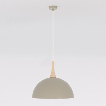 Lámpara colgante con cable NAUTICA 1xGX53/12W/230V beige