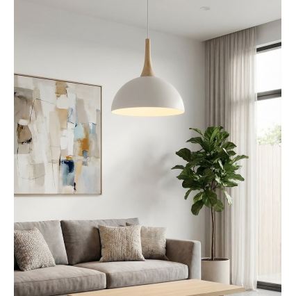 Lámpara colgante con cable NAUTICA 1xGX53/12W/230V blanca