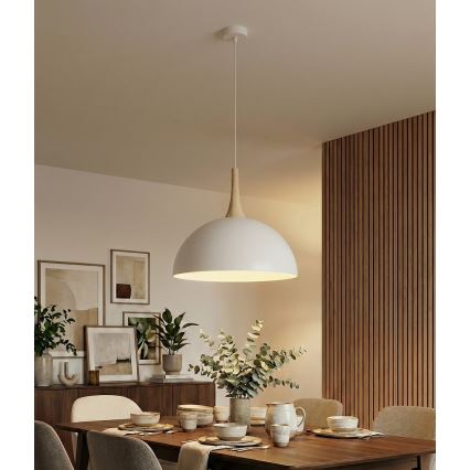 Lámpara colgante con cable NAUTICA 1xGX53/12W/230V blanca
