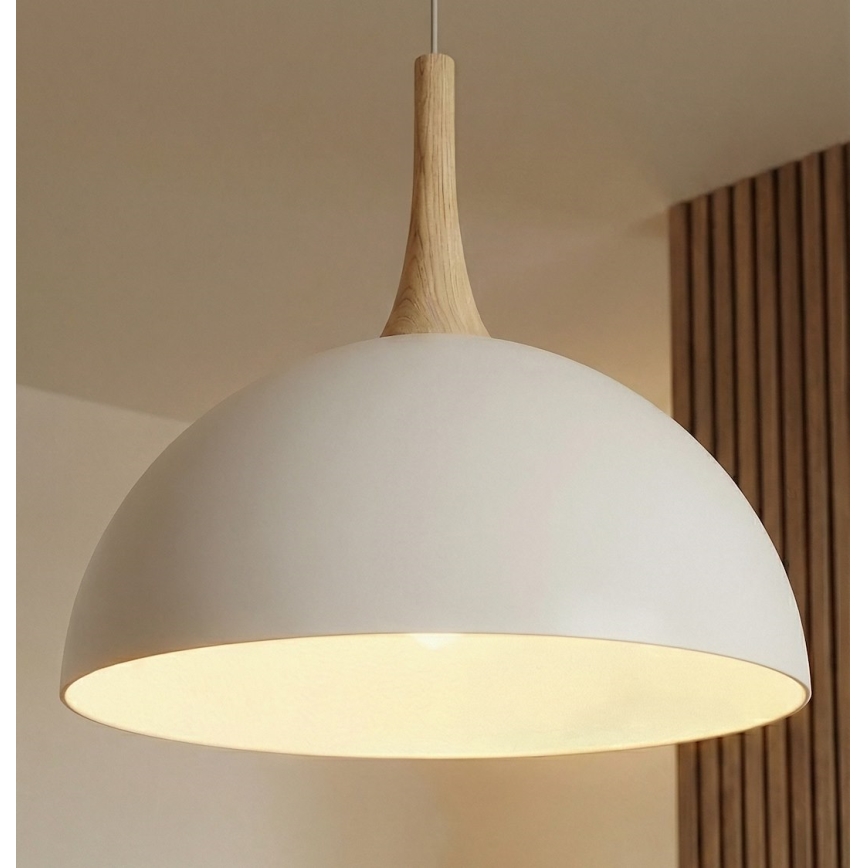 Lámpara colgante con cable NAUTICA 1xGX53/12W/230V blanca