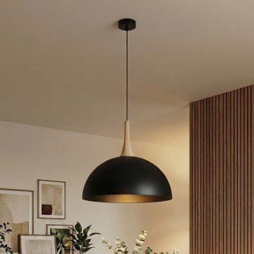 Lámpara colgante con cable NAUTICA 1xGX53/12W/230V, negra