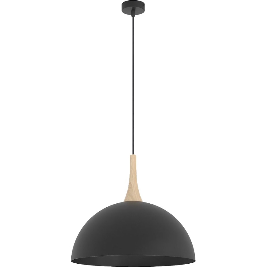 Lámpara colgante con cable NAUTICA 1xGX53/12W/230V, negra