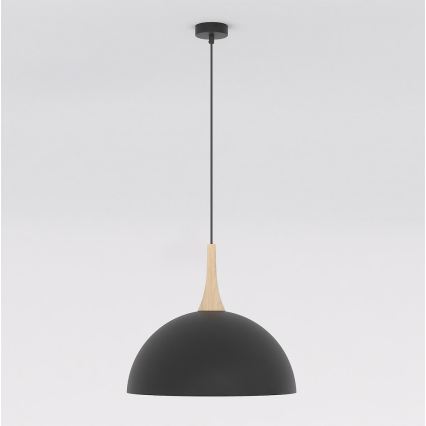 Lámpara colgante con cable NAUTICA 1xGX53/12W/230V, negra
